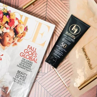 Black Girl Sunscreen Make it Hybrid with Zinc and Lavender Sunscreen SPF 50 3 fl oz - Imperfect Container DestGlow