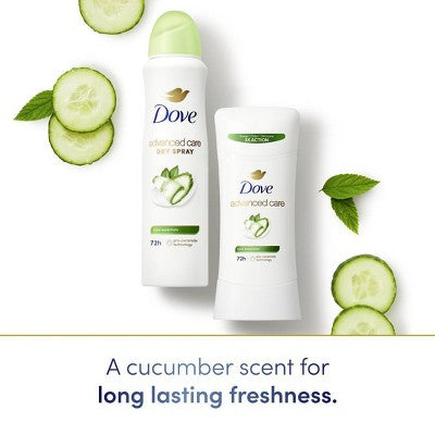 Dove Beauty Advanced Care Cool Essentials 72-Hour Women& Antiperspirant & Deodorant 2.6oz/2pk - New by This is Beauty US