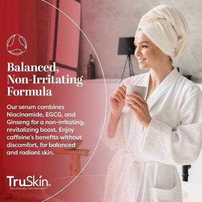 TruSkin Caffeine Facial Serum with Matcha Green Tea and Ginseng 1 fl oz - New by This is Beauty US