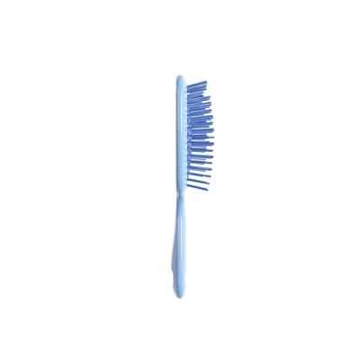 UNbrush Mini Pastel Detangling Hair Brush Periwinkle Light Blue - New