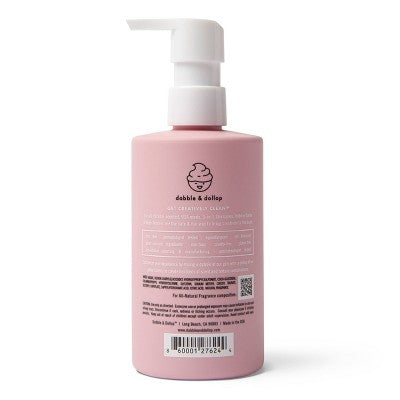 Dabble & Dollop Kids 3-in-1 Shampoo, Body Wash & Bubble Bath Coconut 10 fl oz - New by This is Beauty US