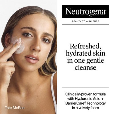 Neutrogena Hydro Boost Hydrating Gel Facial Cleanser Hyaluronic Acid 16 fl oz - New