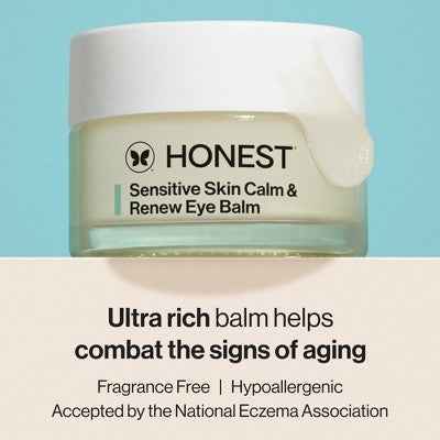 Honest Beauty Calm & Renew Melting Eye Balm with Calming Phyto-Blend 0.5oz - New by This is Beauty US