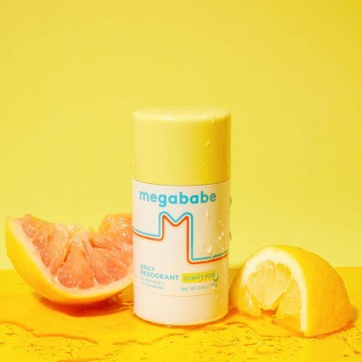 Megababe Sunny Pits Daily Solid Deodorant 2.6oz - New by This is Beauty US