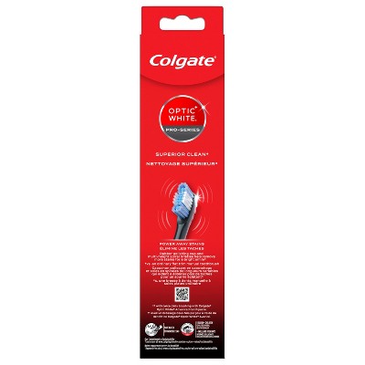 Colgate Optic White Pro Series Sonic Battery Powered Toothbrush Black - Imperfect Box by This is Beauty US