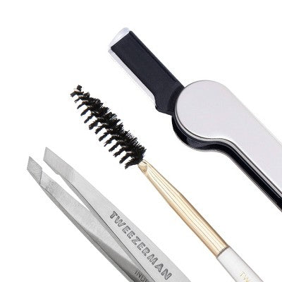 Tweezerman Brow & Facial Grooming Set - New - DestGlow