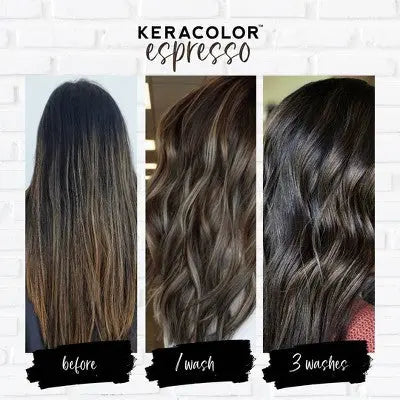 Keracolor Color + Clenditioner Temporary Hair Color Espresso 12 fl oz - Imperfect Container by This is Beauty US