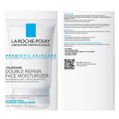 La Roche Posay Toleriane Double Repair Face Moisturizer 3.38oz - Imperfect Box by This is Beauty US