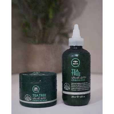 Tea Tree Special Detox Foaming Salt Hair Scrub 6.5oz - New