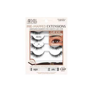 Ardell Pre-Mapped Extensions Cat Eye False Eyelashes 4ct - New by This is Beauty US