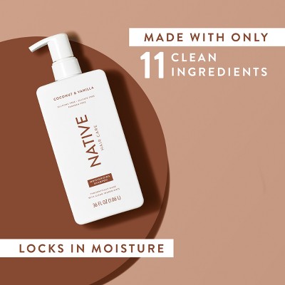 Native Coconut & Vanilla Hair Moisturizing Shampoo 36 fl oz - Imperfect Container by This is Beauty US