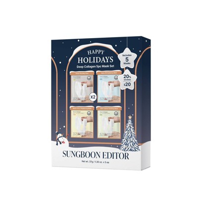 SUNGBOON EDITOR Deep Collagen Overnight Mask Gift Set 5ct - Missing Box by This is Beauty US