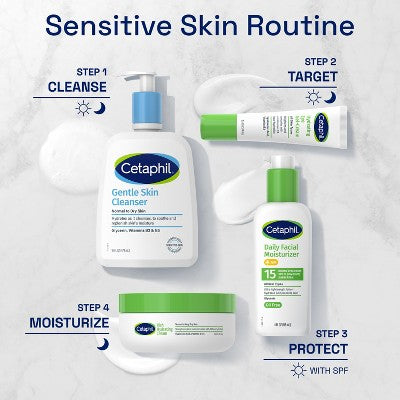 Cetaphil Daily Face Moisturizer Sunscreen Lotion SPF 15 Fragrance Free 4 fl oz - Missing Box by This is Beauty US