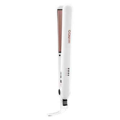 Conair Double Ceramic Flat Iron White 1" - Imperfect Box