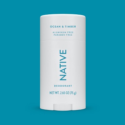 Native Solid Deodorant for Men & Women Ocean & Timber 2.65oz - New by This is Beauty US