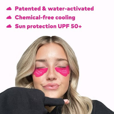 MakeUp Eraser Cooling Clouds Under-Eye Patches With Laundry Bag 1ct - New - DestGlow