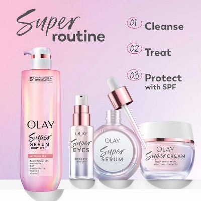 Olay Super Eye Serum Cream Day with Vitamin C 0.45 fl oz - Imperfect Box DestGlow