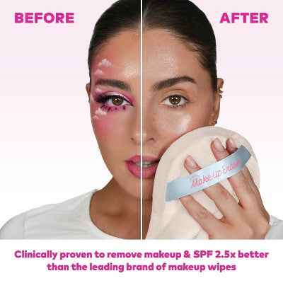 MakeUp Eraser Wifey Head Band/Wrist Guard/Wipe 3ct - New - DestGlow