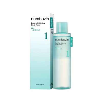 numbuzin No.1 Pure-Full Calming Herb Toner 10.14 fl oz - New by This is Beauty US