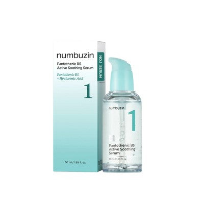 numbuzin No.1 Pantothenic B5 Active Soothing Serum 1.69 fl oz - New by This is Beauty US