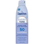 Coppertone Every Tone Sunscreen Spray SPF 50 5oz - New
