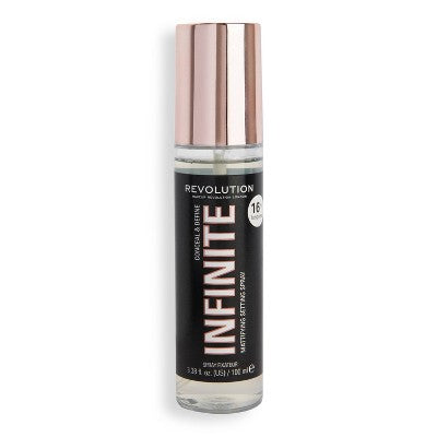 Makeup Revolution Fixing Spray Infinite 3.38 fl oz - Imperfect Container by This is Beauty US