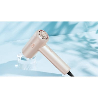 TYMO Airhype Lite High Speed Hair Dryer + Nozzle Champagne Pink - Imperfect Box by This is Beauty US