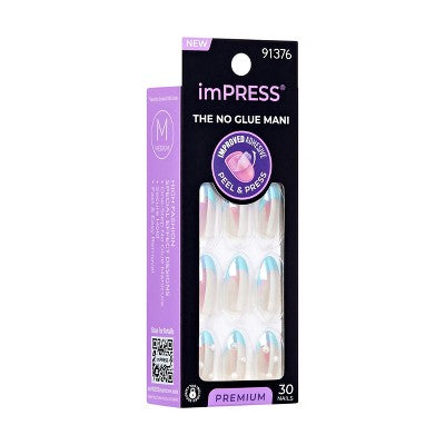 KISS imPRESS Press-On Manicure Fake Nails Best Life - New - DestGlow