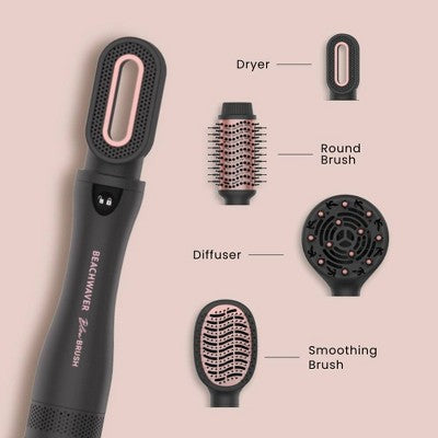 BEACHWAVER Co. Blowout Brush Midnight Rose - Imperfect Box by This is Beauty US