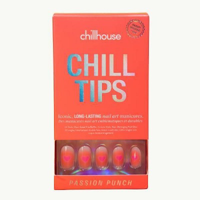 Chillhouse Fake Nails Passion Punch 24ct - New - DestGlow