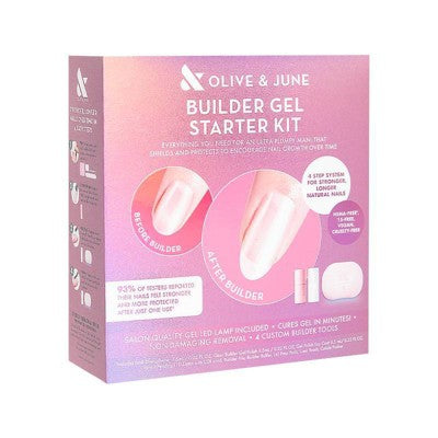 Olive & June Builder Gel Starter Kit 0.46 fl oz - Imperfect Box by This is Beauty US