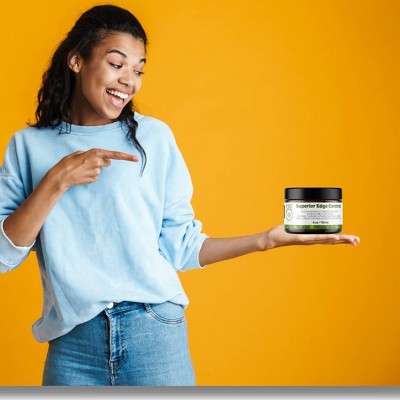 PureO Natural Superior Edge Control Hair Gel 4oz - Imperfect Container by This is Beauty US