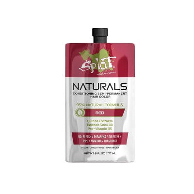 Splat Semi-Permanent Hair Color Naturals Red 6 fl oz - New by This is Beauty US