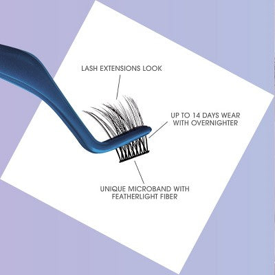 KISS Products Falscara Clear Band Lash Extension Kit 36ct - Imperfect Box DestGlow