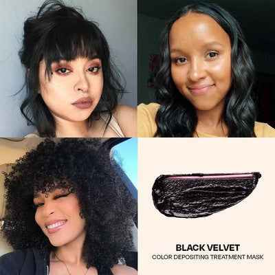 Overtone Black Velvet Daily Conditioner- Semi-Permanent Hair Color 4.5 oz - New