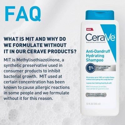 CeraVe Anti-Dandruff Scalp Care Shampoo 12 fl oz - Imperfect Container by This is Beauty US