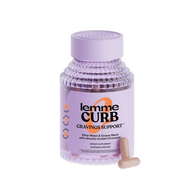Lemme Curb Glucose and Cravings Support Capsules 60ct - New by This is Beauty US