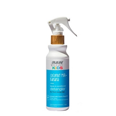 Raw Sugar Kids Leave-In Conditioning Detangler Coconut Milk + Banana 6 fl oz - New by This is Beauty US