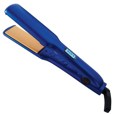 CHI Ceramic Flat Hair Iron Blue 1.5" - Imperfect Box by This is Beauty US