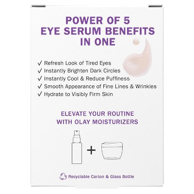 Olay Super Eye Serum Cream Day with Vitamin C 0.45 fl oz - Imperfect Box DestGlow
