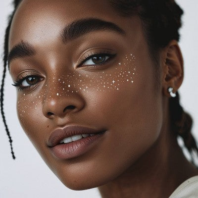 Fazit Silver Glitter Freckle Makeup Patches - New by This is Beauty US