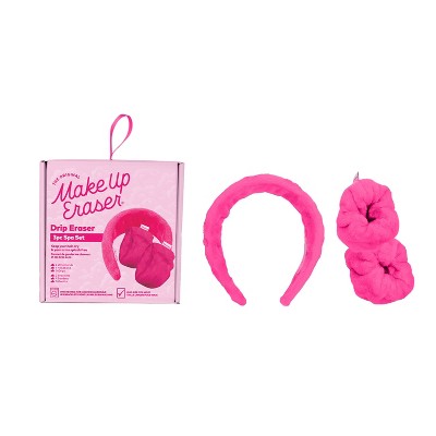 MakeUp Eraser Drip Eraser Head Band/Wrist Guards 3ct - New - DestGlow