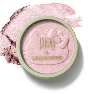 Pixi + Hello Kitty Highlighting Pressed Powder Blush Sweet Glow 0.35oz - Imperfect Box by This is Beauty US
