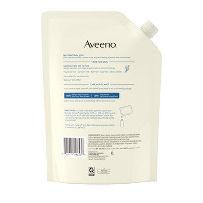 Aveeno Skin Relief Body Wash Refill 36 fl oz - Imperfect Container by This is Beauty US