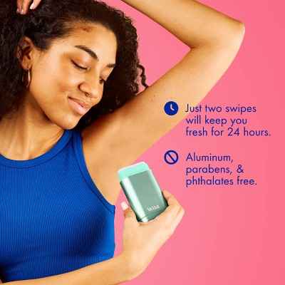 Wild Cosmetics Cream Deodorant Refill Grapefruit & Lime with Ombre Case 5.29oz - New