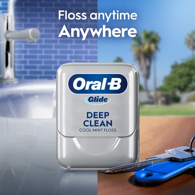Oral-B Glide Pro-Health Deep Clean Dental Floss Cool Mint 3pk - Imperfect Box by This is Beauty US