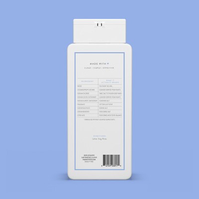 Native Body Wash for Women & Men Cotton & Lily Sulfate Free 18 fl oz - Imperfect Container by This is Beauty US