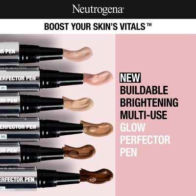 Neutrogena Healthy Skin Glow Perfector Pen Concealer Tan 0.1 fl oz - Imperfect Box