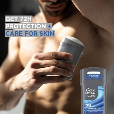 Dove Men+Care 72-Hour Antiperspirant Deodorant Stick Clean Comfort 2.7oz/2ct - New by This is Beauty US