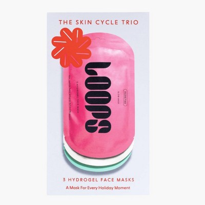 LOOPS Skin Cycle Trio Mask 1.75oz - New by This is Beauty US